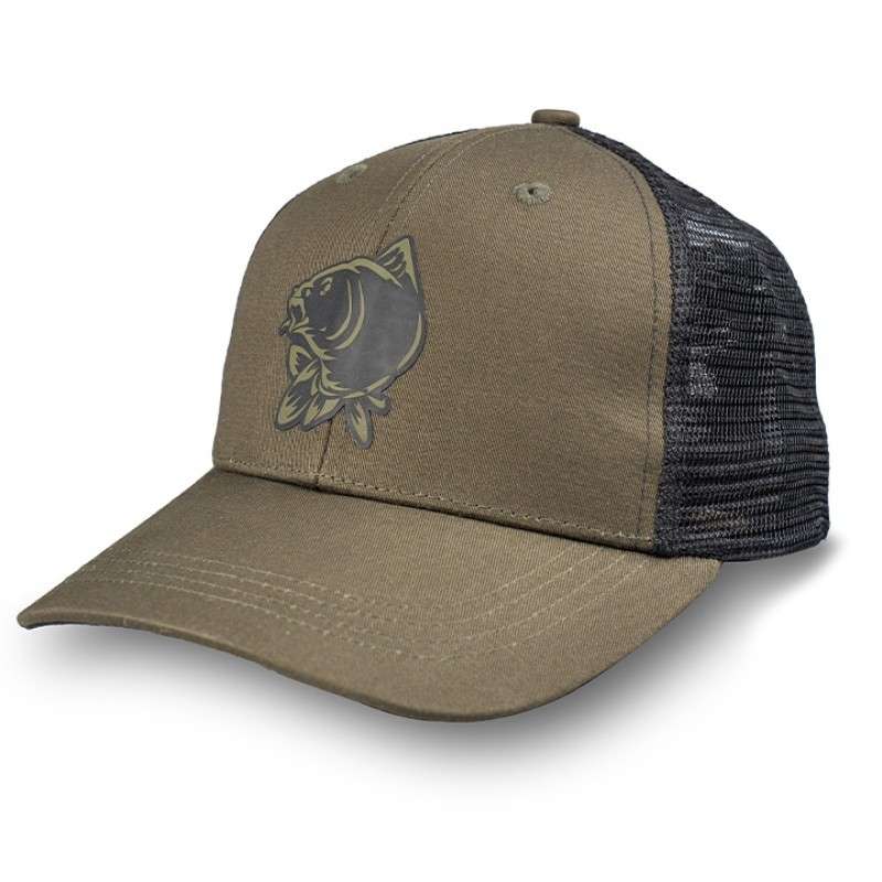 Nash Make It Happen Trucker Cap Fish Logo Nash Make It Happen Trucker Cap Fish Logo