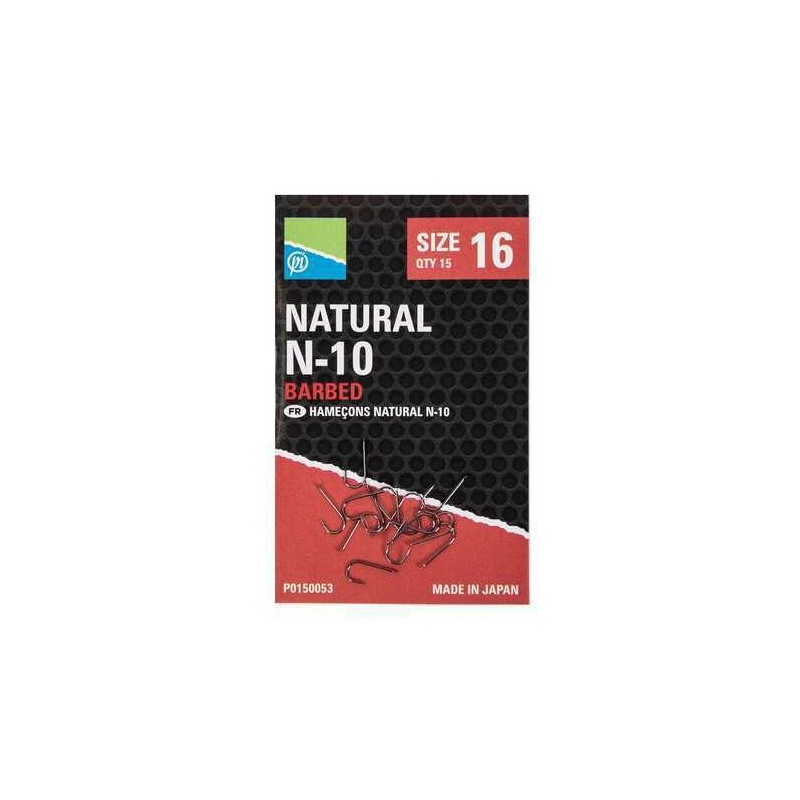 Preston Natural N-10 Hooks Preston Natural N-10 Hooks
