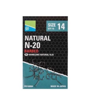 Preston Natural N-20 Hooks