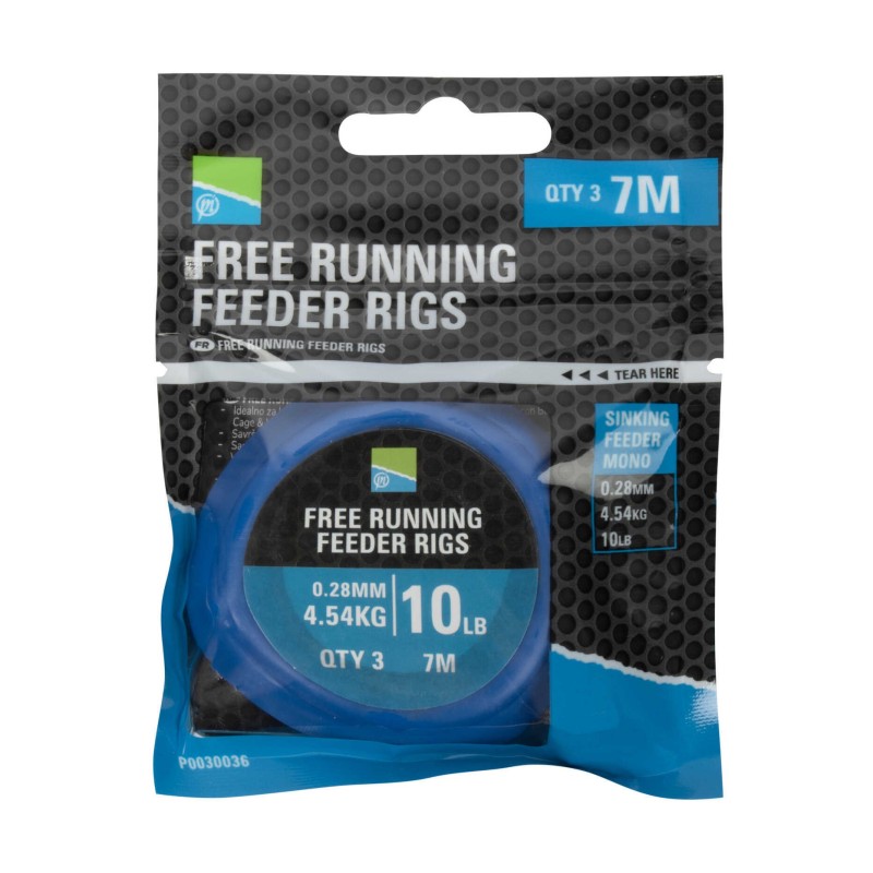 Preston Free Running Feeder Rigs Preston Free Running Feeder Rigs