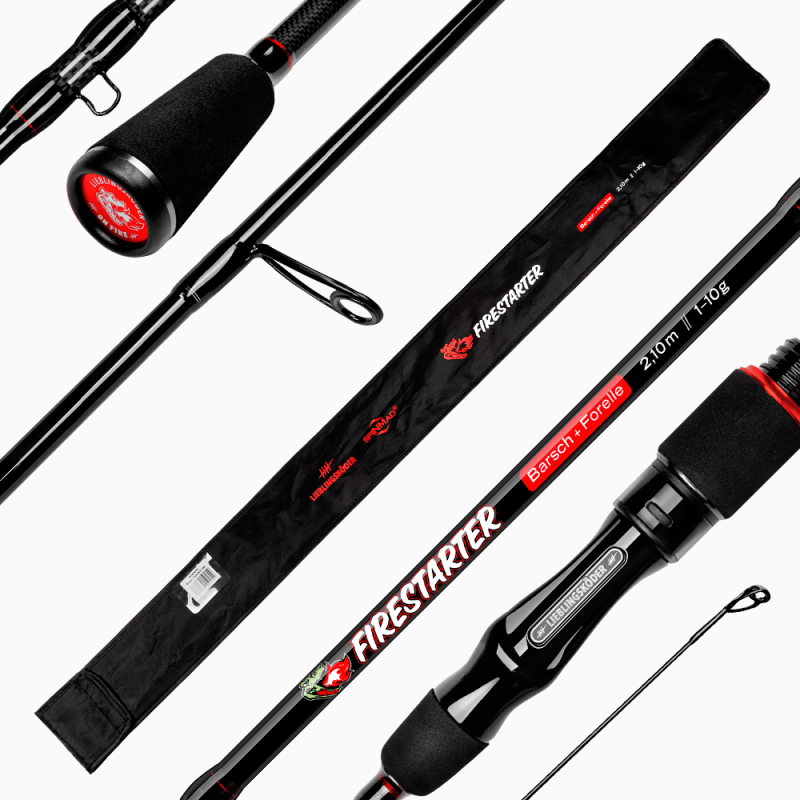 Lieblingsköder FIRESTARTER | Barsch + Forelle | 2,1m 1-10g Lieblingsköder FIRESTARTER | Barsch + Forelle | 2,1m 1-10g