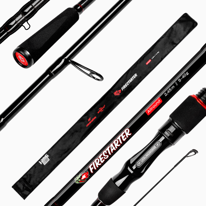 Lieblingsköder FIRESTARTER | Allround | 2,45m 5-40g Lieblingsköder FIRESTARTER | Allround | 2,45m 5-40g