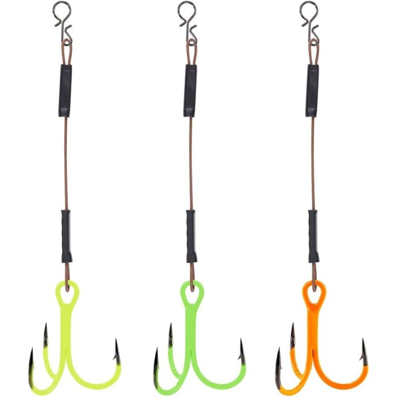 Balzer Shirasu 1x7 UV Stinger Rigs mit Clip Balzer Shirasu 1x7 UV Stinger Rigs mit Clip