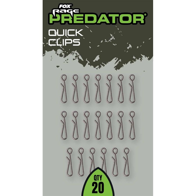 Fox Rage Predator Quick Clips Fox Rage Predator Quick Clips