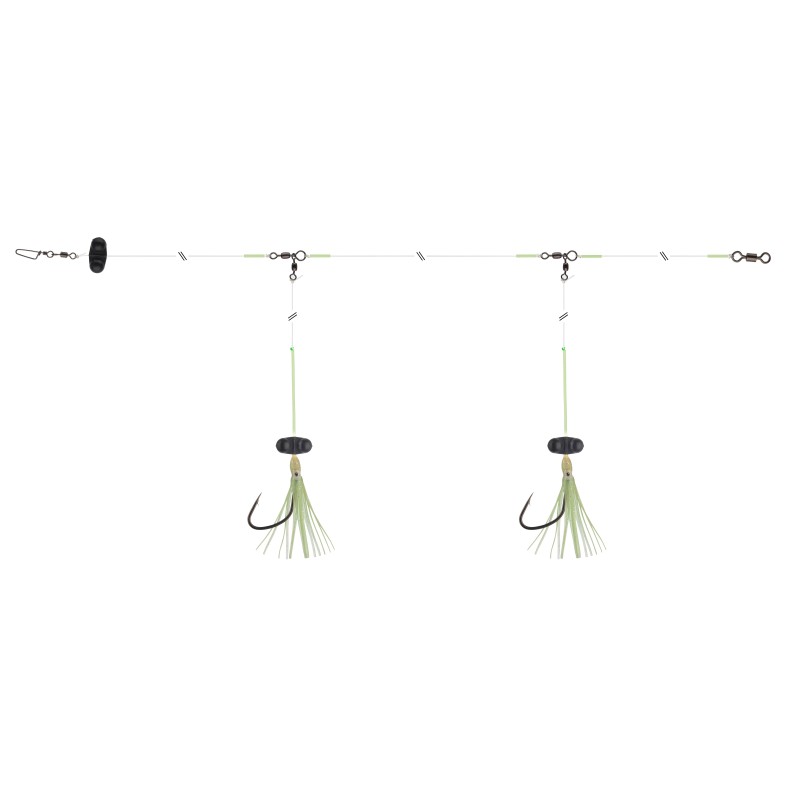 Daiwa GrandWave Steinbeißer Vorfach Rattlin 360°