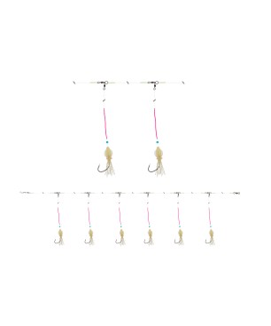 Daiwa GrandWave Rotbarsch Vorfach Circle-Hook 360°