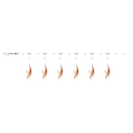 Daiwa GrandWave Makrelen Vorfach 360° Rot/Grün