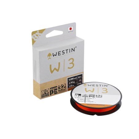 Westin W3 8-Braid 150m Dutch Orange