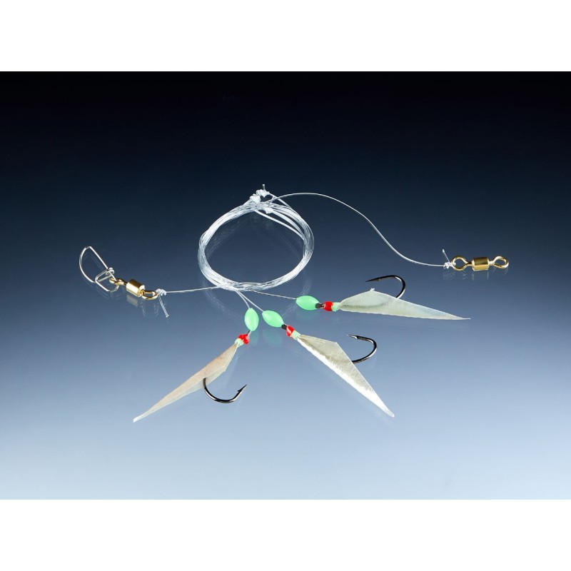 Balzer 71° North Dorsch und Köhler System 3 Haken mit echter Fischhaut Balzer 71° North Dorsch und Köhler System 3 Haken mit echter Fischhaut