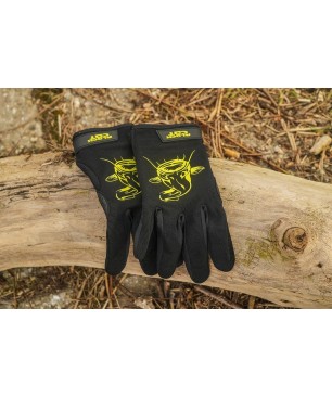 Black Cat Cat Gripper Gloves