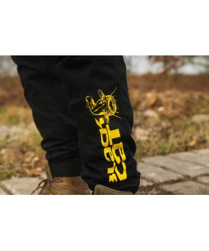Black Cat Black Joggers