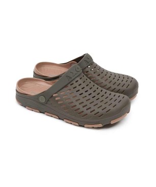 Fox Khaki Clogs