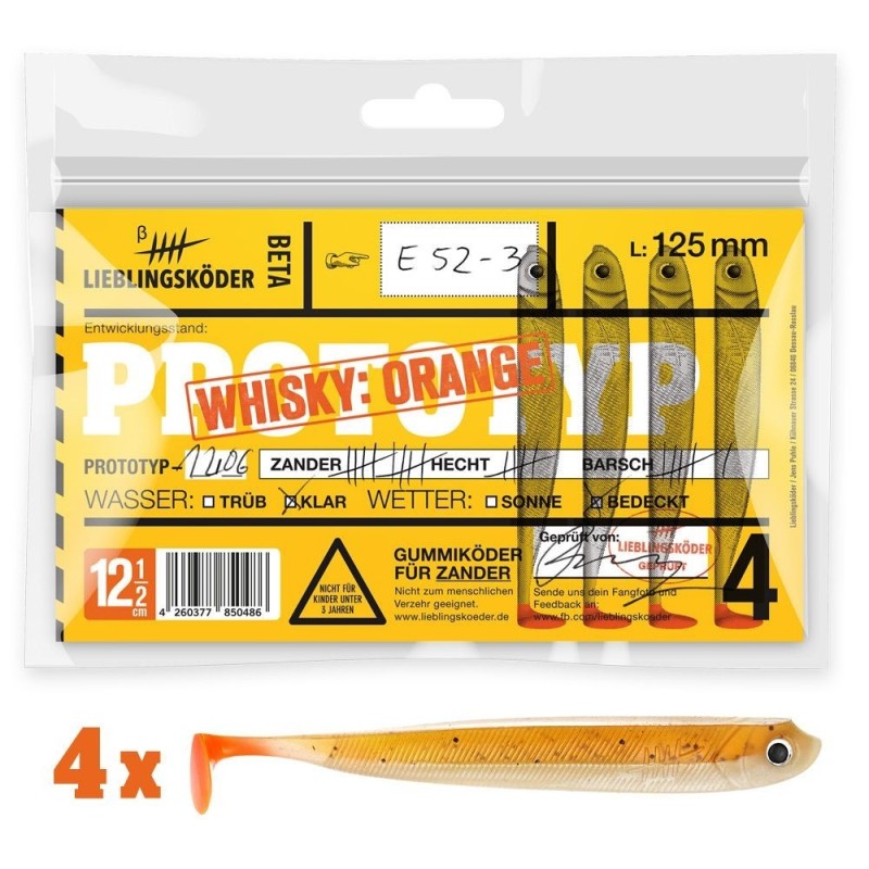 Lieblingsköder Whisky Orange 12,5cm