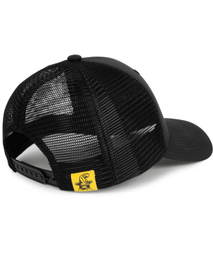 Black Cat Black Trucker Cap