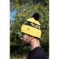 Black Cat Yellow Bobble Hat