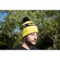 Black Cat Yellow Bobble Hat