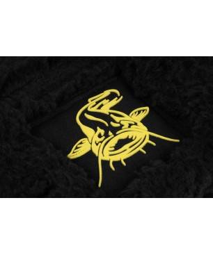 Black Cat Fleece Beanie Hat