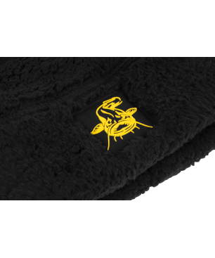 Black Cat Fleece Beanie Hat