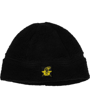Black Cat Fleece Beanie Hat