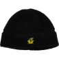 Black Cat Fleece Beanie Hat