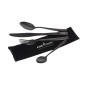 Fox Cookware Black Stainless Cutlery Set