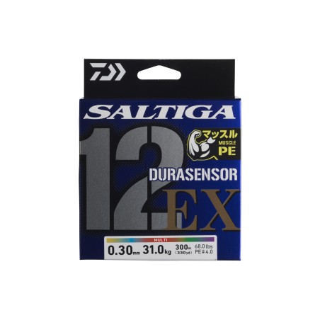 Daiwa Saltiga DURASENSOR 12 BRAID EX+Si3 400m
