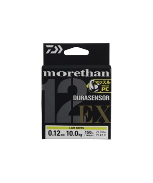 Daiwa Morethan DURASENSOR 12 BRAID EX+Si3 150m