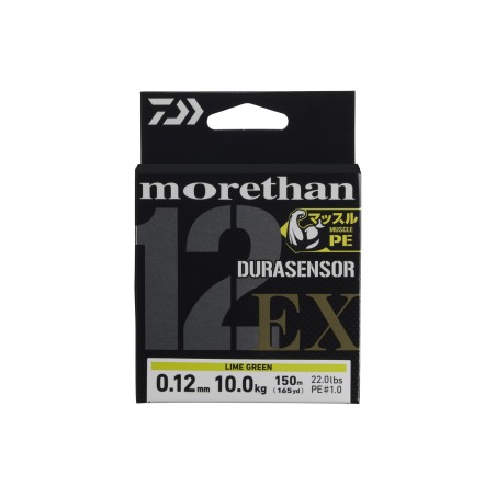 Daiwa Morethan DURASENSOR 12 BRAID EX+Si3 150m