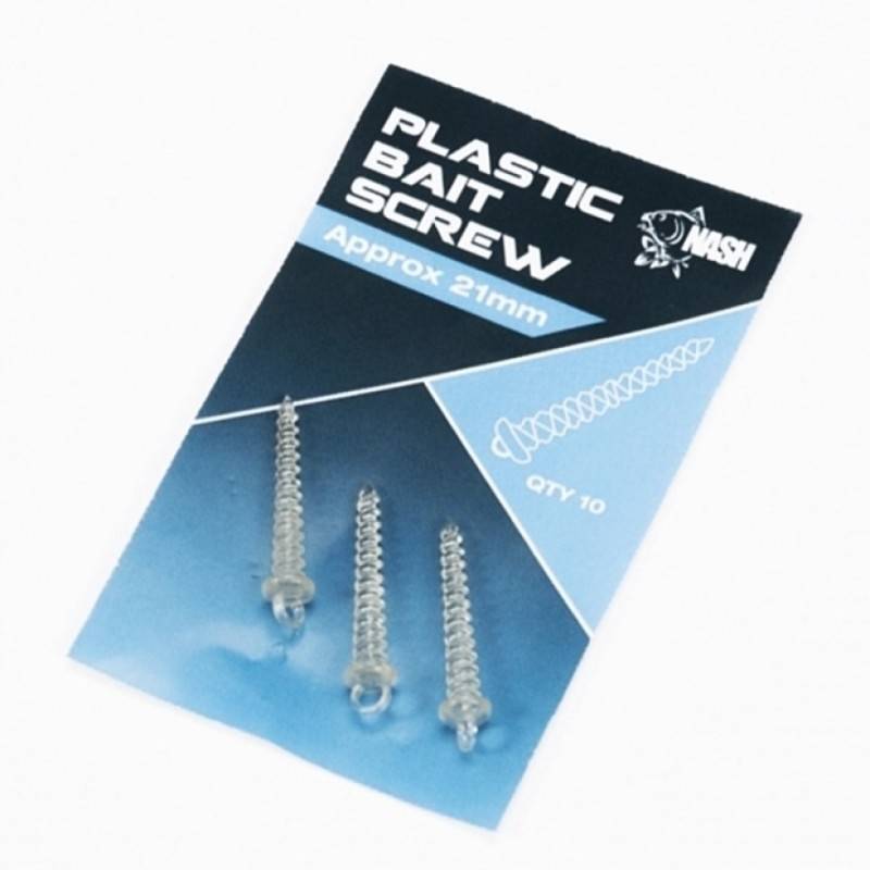 Nash Plastic Swivel Bait Screw 21mm
