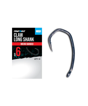 Nash Claw Long Shank Barbed