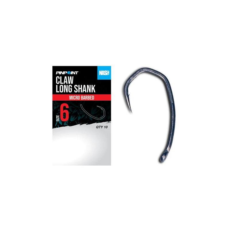 Nash Claw Long Shank Barbed