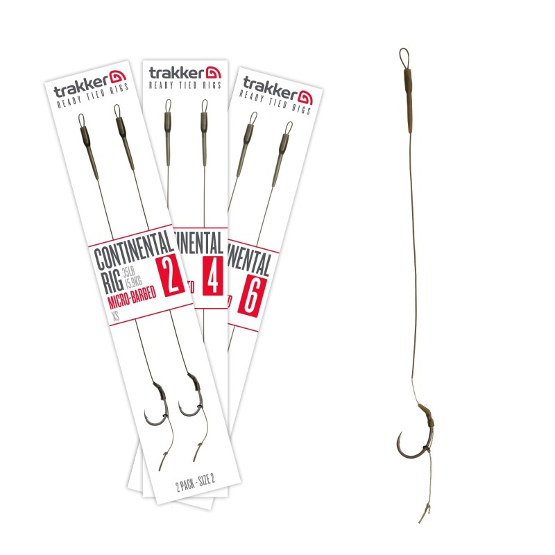 Trakker Ready Tied Continental Rigs Trakker Ready Tied Continental Rigs