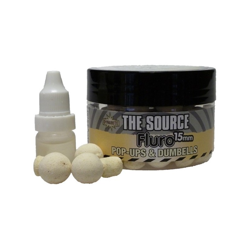 Dynamite Baits The Source White Fluro Pop Up Dynamite Baits The Source White Fluro Pop Up