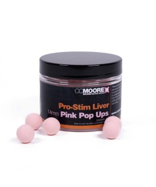 CC Moore Pro-Stim Liver Pink Pop-ups 14mm