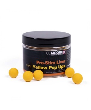 CC Moore Pro-Stim Liver Yellow Pop-ups 14mm