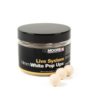CC Moore Live System White Pop-ups 14mm