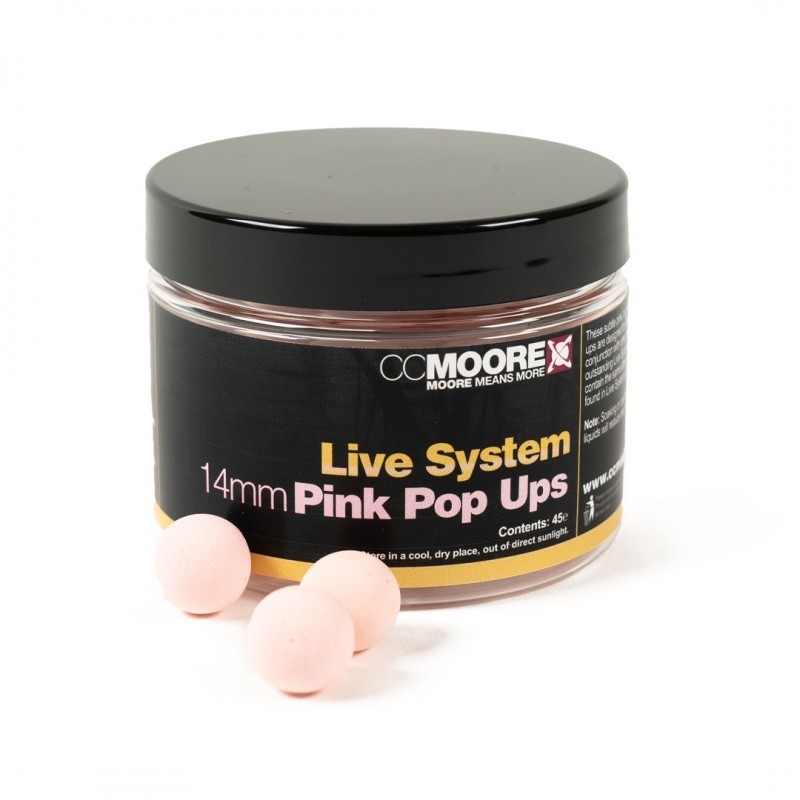 CC Moore Live System Pink Pop-ups 14mm