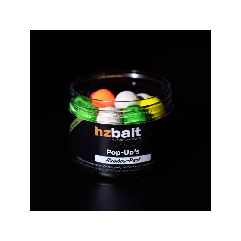 HZ-Baits Rainbow Pack Pop Up