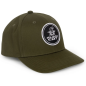 Black Cat Green Flat Peak Cap