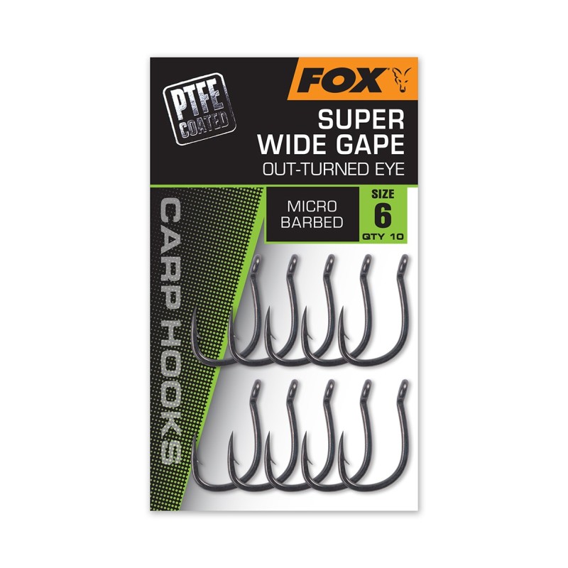 Fox Super Wide Gape Outturned Eye Fox Super Wide Gape Outturned Eye