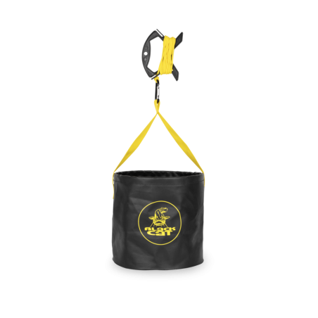 Black Cat Collapsible Water Bucket