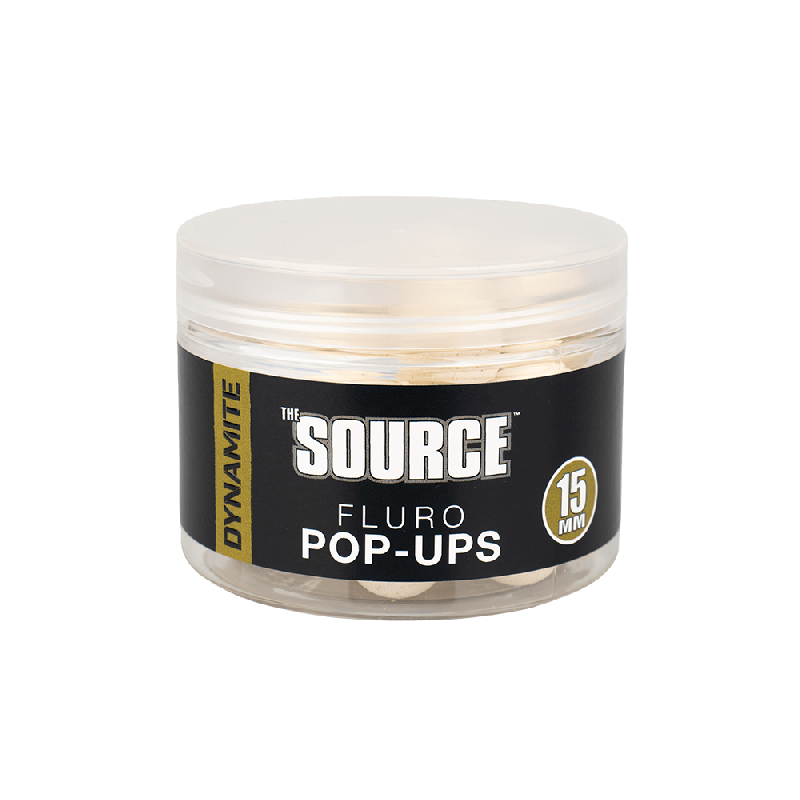 Dynamite Baits The Source White Fluro Pop Up Dynamite Baits The Source White Fluro Pop Up