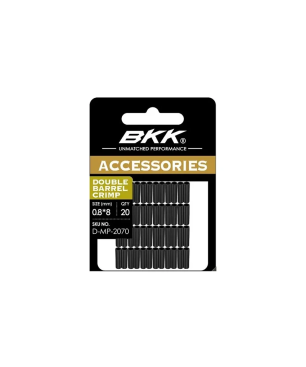 BKK Double Barrel Crimp Matte Black