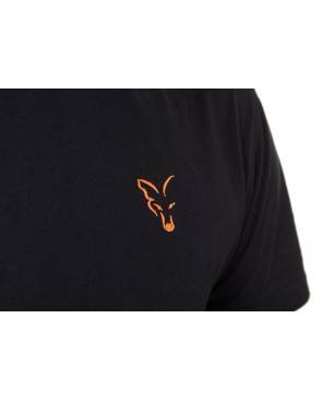 Fox Classic T - Black & Orange