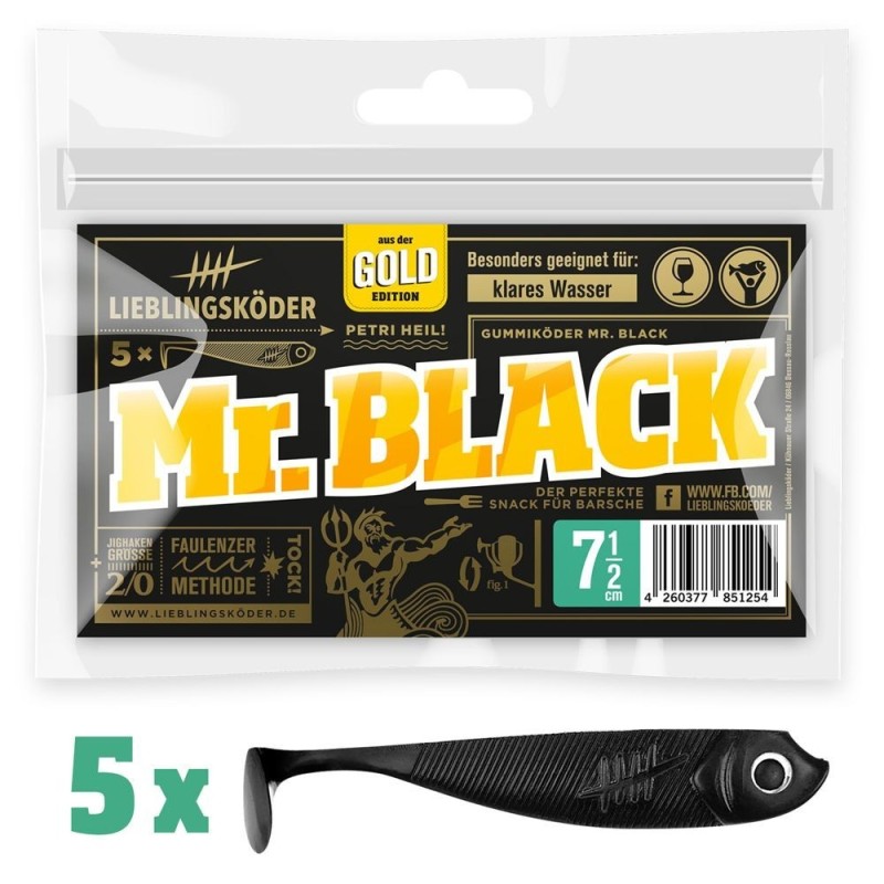 Lieblingsköder Mr. Black 7,5cm