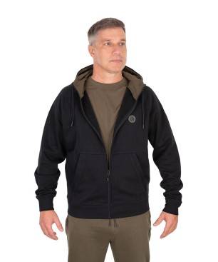 Fox Collection Zipped Hoody - Black