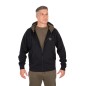 Fox Collection Zipped Hoody - Black