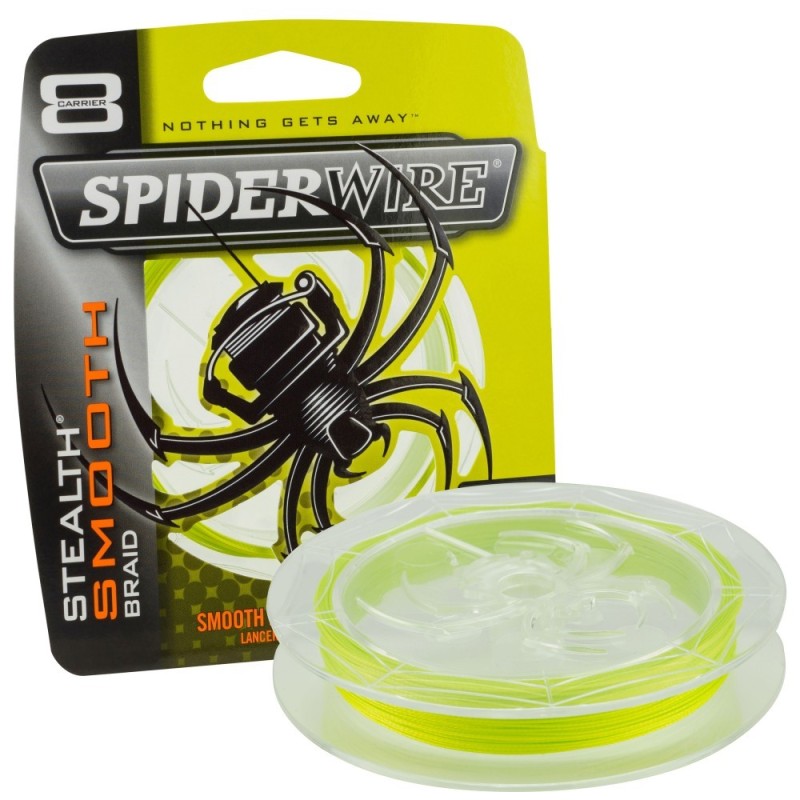 Spiderwire Stealth Smooth 8 Yellow Meterware