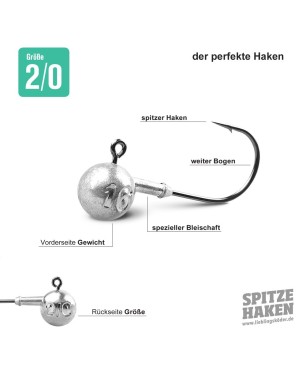 Lieblingsköder Spitze Haken 2/0