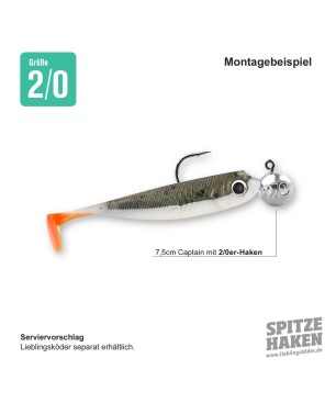 Lieblingsköder Spitze Haken 2/0